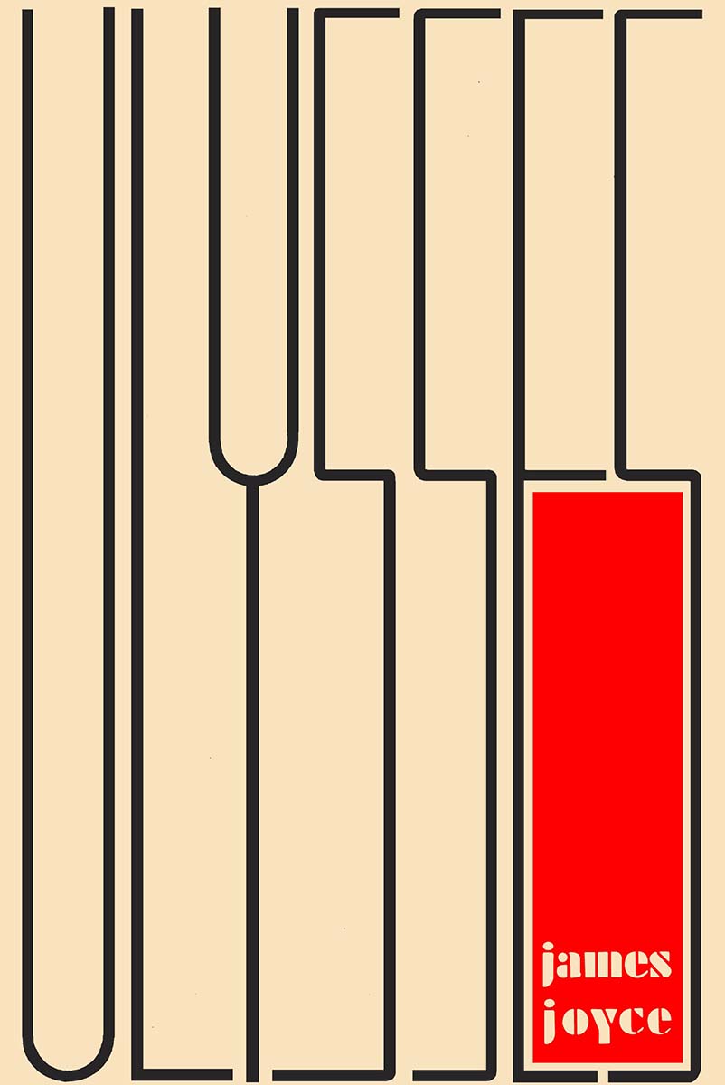 'Ulysses' by James Joyce, cover designed by Ernst Reichl, Book Art Collection, RBML, Columbia.